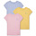 Υφασμάτινα Κορίτσι T-shirt με κοντά μανίκια Polo Ralph Lauren TEE BUNDLE-SETS-GIFT BOX SET Multicolour