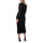 Υφασμάτινα Γυναίκα Φορέματα Zoya TULLE LONGSLEEVE FITTED LONG DRESS WOMEN ΜΑΥΡΟ