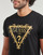 Υφασμάτινα Άνδρας T-shirt με κοντά μανίκια Guess SS BSC GUESS TRI SCROLL TEE Black
