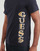 Υφασμάτινα Άνδρας T-shirt με κοντά μανίκια Guess SS CN VERTICAL GUESS TEE Marine