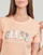 Υφασμάτινα Γυναίκα T-shirt με κοντά μανίκια Guess SEQUINS LOGO TEE Ροζ