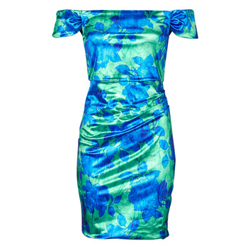 Υφασμάτινα Γυναίκα Κοντά Φορέματα Guess OFF SHOULDER CAMILA DRESS Multicolour