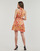 Υφασμάτινα Γυναίκα Κοντά Φορέματα Guess ROMANA FLARE Multicolour