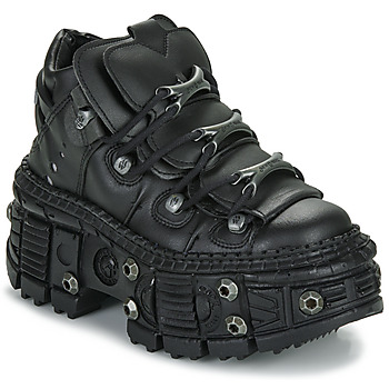 Παπούτσια Derby New Rock WALL 106 VEGAN Black