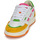 Παπούτσια Γυναίκα Χαμηλά Sneakers Caval PLAYGROUND Άσπρο / Orange / Ροζ