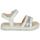 Παπούτσια Κορίτσι Σανδάλια / Πέδιλα Geox J SANDAL HAITI GIRL Άσπρο / Silver