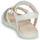 Παπούτσια Κορίτσι Σανδάλια / Πέδιλα Geox J SANDAL HAITI GIRL Άσπρο / Silver