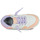 Παπούτσια Κορίτσι Χαμηλά Sneakers Geox J WASHIBA GIRL Άσπρο / Orange / Violet