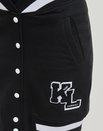 Karl Lagerfeld varsity skirt Black / Άσπρο