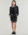 Υφασμάτινα Γυναίκα Φούστες Karl Lagerfeld varsity skirt Black / Άσπρο
