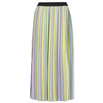 Υφασμάτινα Γυναίκα Φούστες Karl Lagerfeld stripe pleated skirt Multicolour