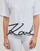 Υφασμάτινα Γυναίκα T-shirt με κοντά μανίκια Karl Lagerfeld karl signature hem t-shirt Άσπρο