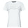 Υφασμάτινα Γυναίκα T-shirt με κοντά μανίκια Karl Lagerfeld rhinestone logo t-shirt Άσπρο