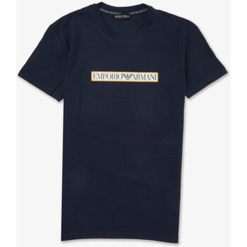 Υφασμάτινα Άνδρας T-shirt με κοντά μανίκια Emporio Armani 111035 3F517 Μπλέ
