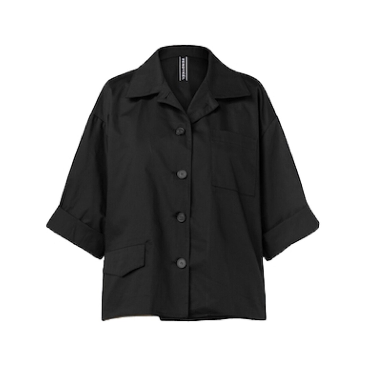 Wendy Trendy  Παλτό Wendy Trendy Jacket 221210 - Black