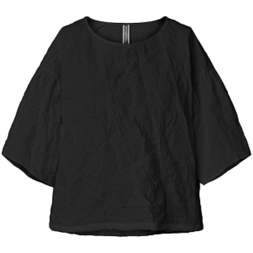 Υφασμάτινα Γυναίκα Μπλούζες Wendy Trendy Top 221624 - Black Black