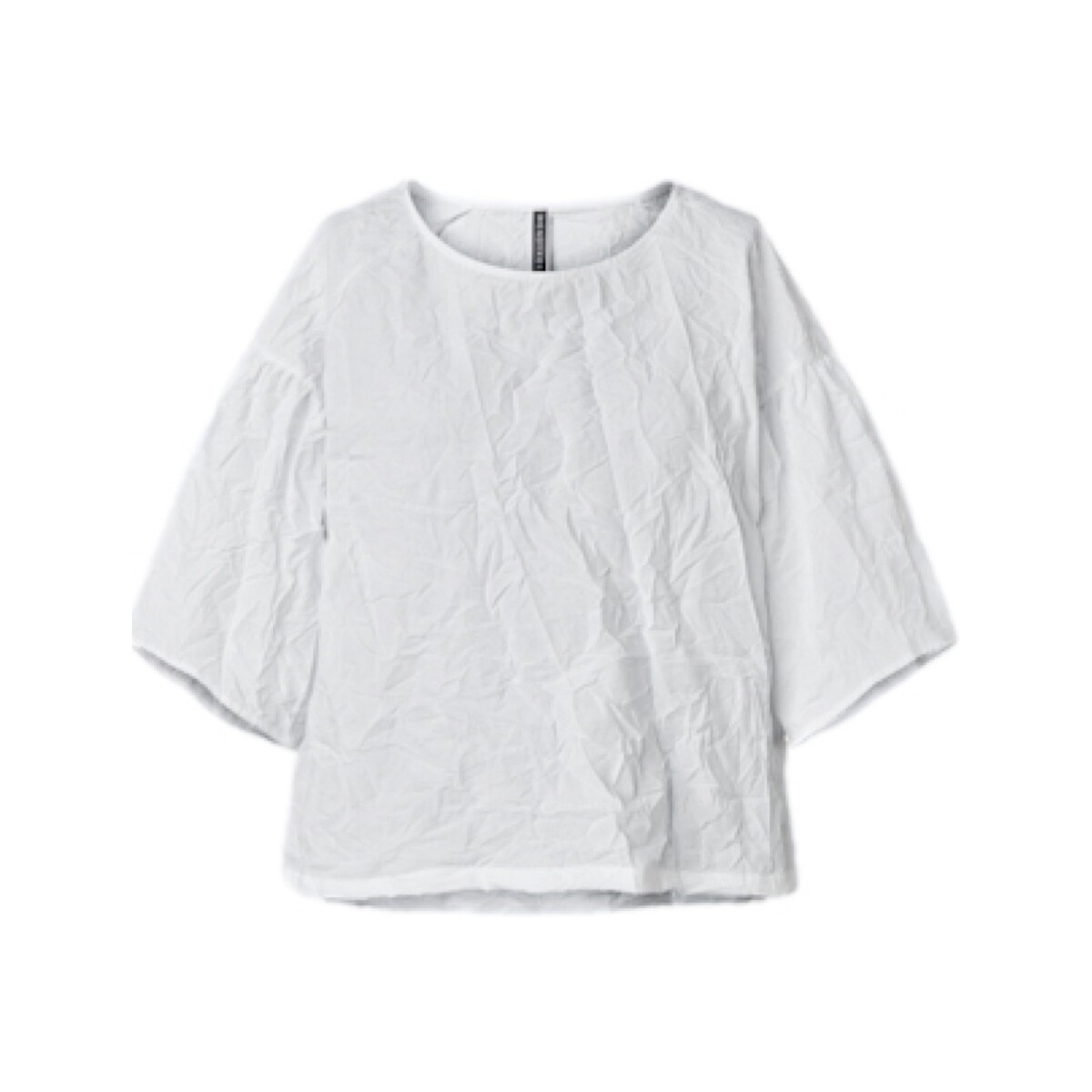 Υφασμάτινα Γυναίκα Μπλούζες Wendy Trendy Top 221624 - White Άσπρο