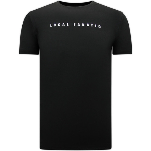 Υφασμάτινα Άνδρας T-shirt με κοντά μανίκια Local Fanatic 146179237 Black