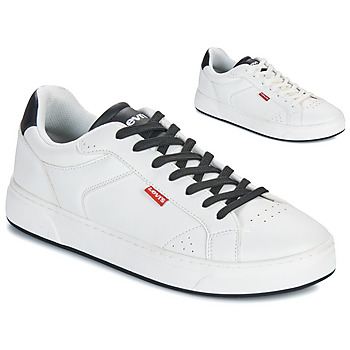 Παπούτσια Άνδρας Χαμηλά Sneakers Levi's RUCKER Άσπρο / Black