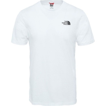 Υφασμάτινα Άνδρας T-shirts & Μπλούζες The North Face M S/S SIMPLE DOME TEE Άσπρο