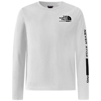 The North Face TEEN GRAPHIC L/S TEE 2 Άσπρο