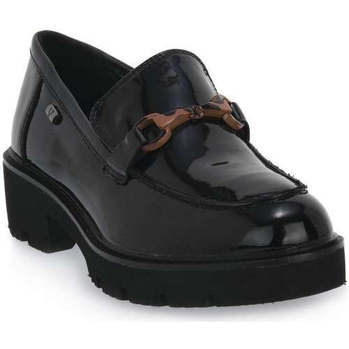Παπούτσια Γυναίκα Μοκασσίνια Valleverde VERNICE BLACK Black