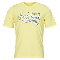 Υφασμάτινα Άνδρας T-shirt με κοντά μανίκια Jack & Jones JJELOGO TEE SS O-NECK 2 COL SS24 SN Yellow