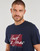 Υφασμάτινα Άνδρας T-shirt με κοντά μανίκια Jack & Jones JJZURI TEE SS CREW NECK Marine
