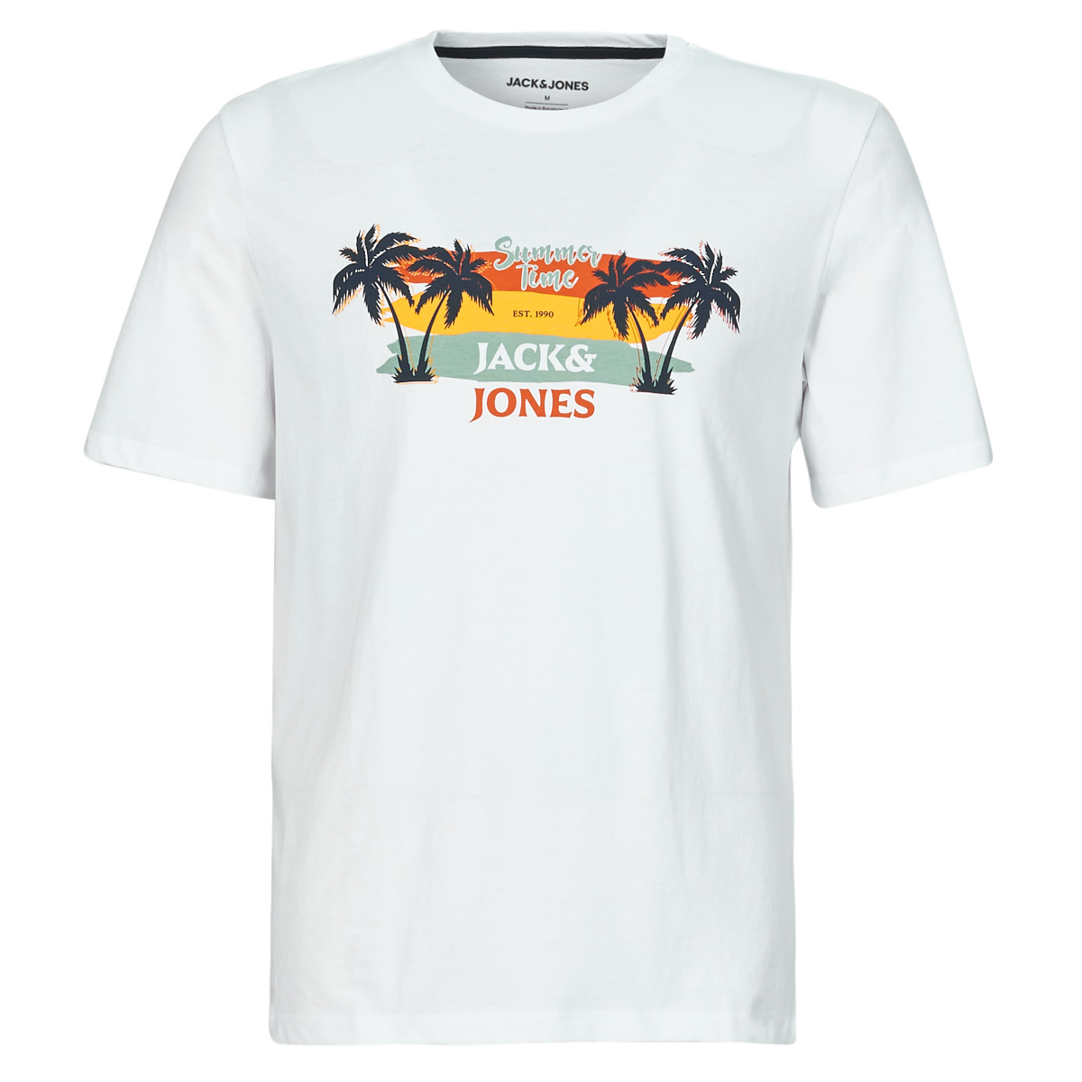 Jack & Jones  T-shirt με κοντά μανίκια Jack & Jones JJSUMMER VIBE TEE SS CREW NECK