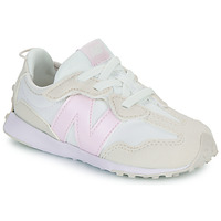 Παπούτσια Κορίτσι Χαμηλά Sneakers New Balance 327 Beige / Άσπρο / Ροζ