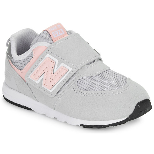Παπούτσια Κορίτσι Χαμηλά Sneakers New Balance 574 Beige / Ροζ