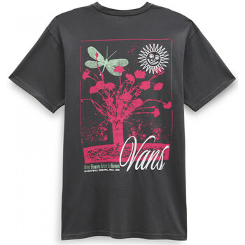 Υφασμάτινα Άνδρας T-shirts & Μπλούζες Vans Wildflower photo negative vintage ss tee Grey