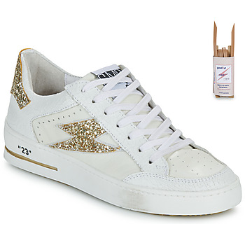 Παπούτσια Γυναίκα Χαμηλά Sneakers Semerdjian NOUBAR Άσπρο / Gold