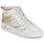 Παπούτσια Γυναίκα Ψηλά Sneakers Semerdjian MISTRAL Άσπρο / Ροζ / Gold
