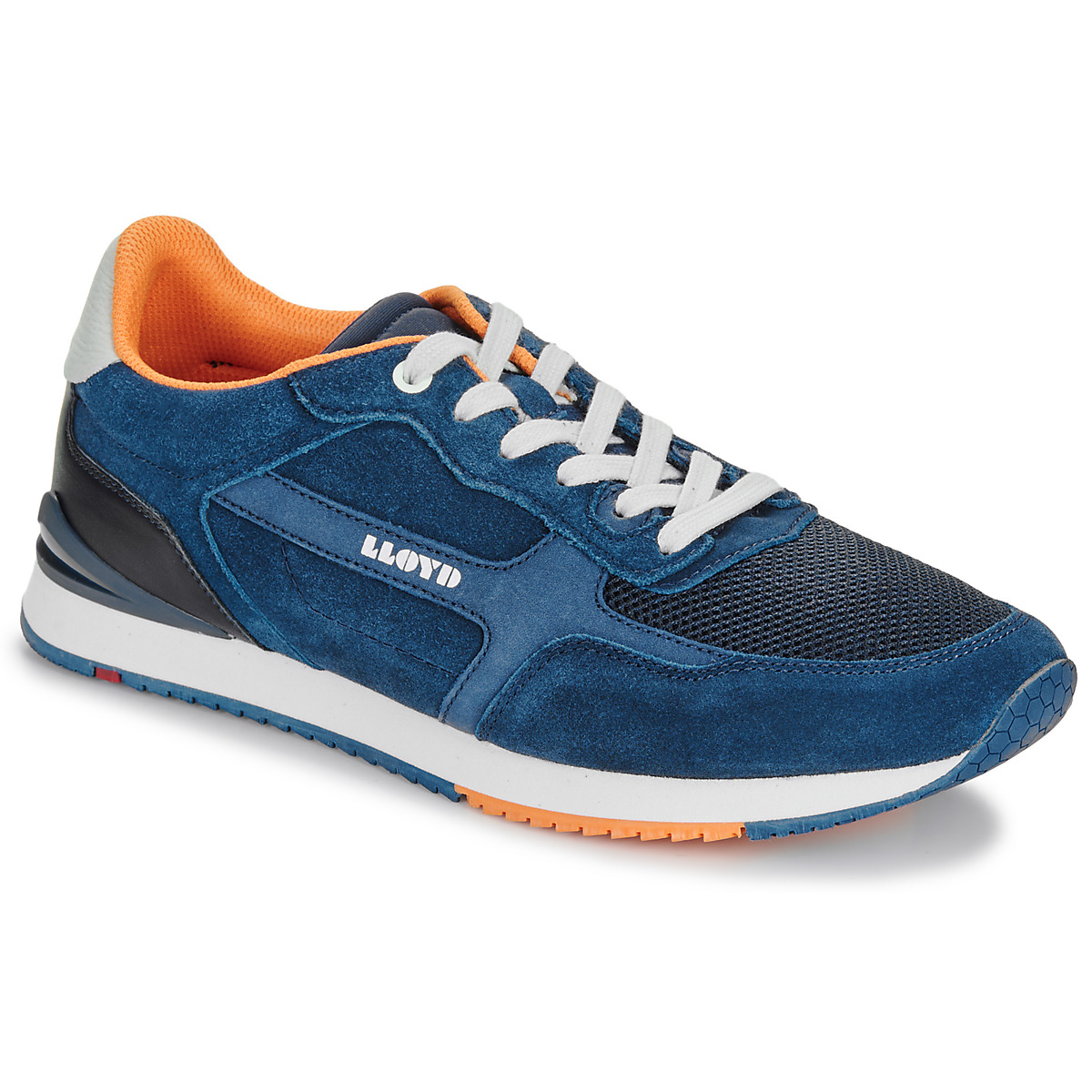 Παπούτσια Άνδρας Χαμηλά Sneakers Lloyd EGILIO Marine / Orange