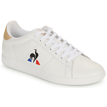 Παπούτσια Άνδρας Χαμηλά Sneakers Le Coq Sportif COURTSET_2 Άσπρο / Brown