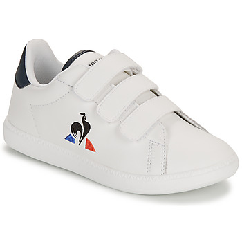 Παπούτσια Παιδί Χαμηλά Sneakers Le Coq Sportif COURTSET_2 KIDS Άσπρο / Marine