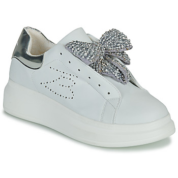 Παπούτσια Γυναίκα Χαμηλά Sneakers Tosca Blu GLAMOUR Άσπρο / Silver