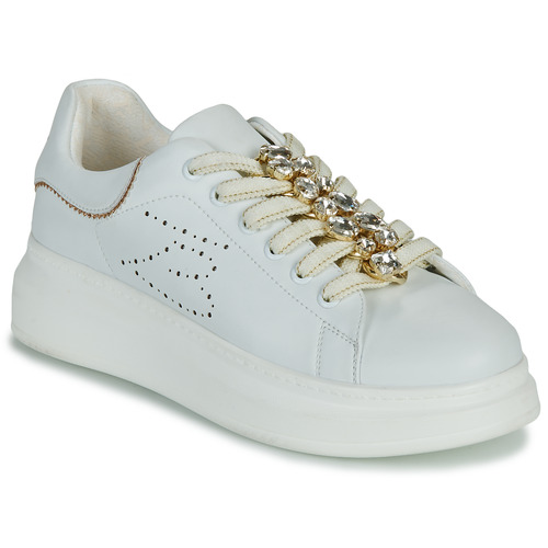 Παπούτσια Γυναίκα Χαμηλά Sneakers Tosca Blu GLAMOUR Άσπρο