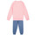 Υφασμάτινα Κορίτσι Σετ από φόρμες Adidas Sportswear LK BOS JOG FL Ροζ / Marine