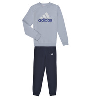 Υφασμάτινα Αγόρι Σετ από φόρμες Adidas Sportswear J BL FL TS Marine / Μπλέ / Άσπρο