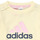 Υφασμάτινα Κορίτσι Σετ από φόρμες Adidas Sportswear I BL CO T SET Ecru / Ροζ
