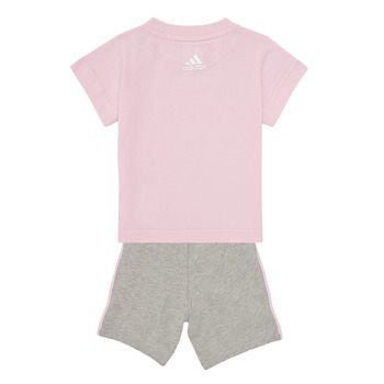 Adidas Sportswear I LIN CO T SET Ροζ / Grey