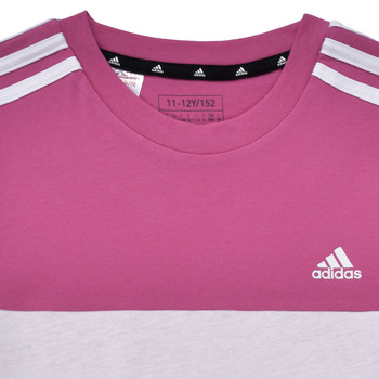 Adidas Sportswear J 3S TIB T Ροζ / Άσπρο