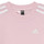 Υφασμάτινα Κορίτσι T-shirt με κοντά μανίκια Adidas Sportswear LK 3S CO TEE Ροζ / Άσπρο