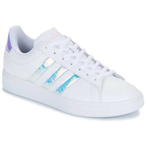 Παπούτσια Γυναίκα Χαμηλά Sneakers Adidas Sportswear GRAND COURT 2.0 Άσπρο / Iridecsent