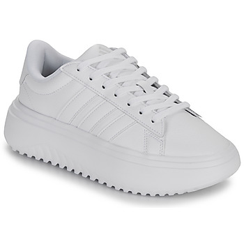 Παπούτσια Γυναίκα Χαμηλά Sneakers Adidas Sportswear GRAND COURT PLATFORM Άσπρο