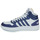Παπούτσια Άνδρας Ψηλά Sneakers Adidas Sportswear HOOPS 3.0 MID Marine / Άσπρο
