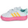 Παπούτσια Κορίτσι Χαμηλά Sneakers Adidas Sportswear GRAND COURT MINNIE CF I Άσπρο / Ροζ