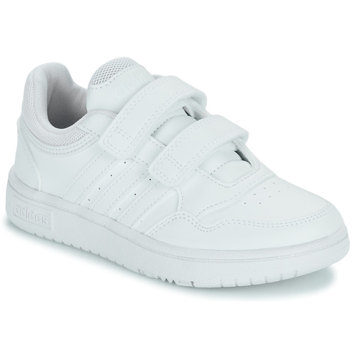 Παπούτσια Παιδί Χαμηλά Sneakers Adidas Sportswear HOOPS 3.0 CF C Άσπρο